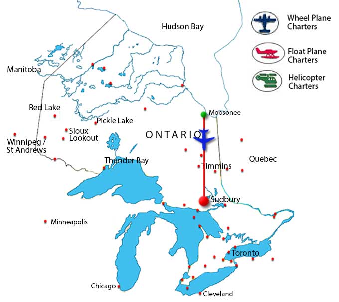 Moosonee Charter Flights